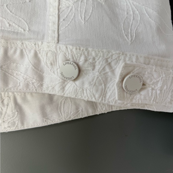 New Liverpool White Denim Blazer - Picture 8 of 10